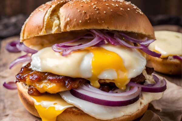 Egg & Cheese Burger