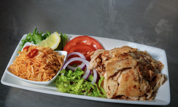Chicken Donner with Rice