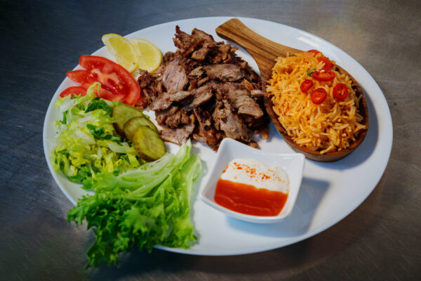 Lamb Doner with Rice