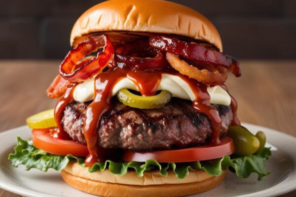 Double Bacon Cheese Burger