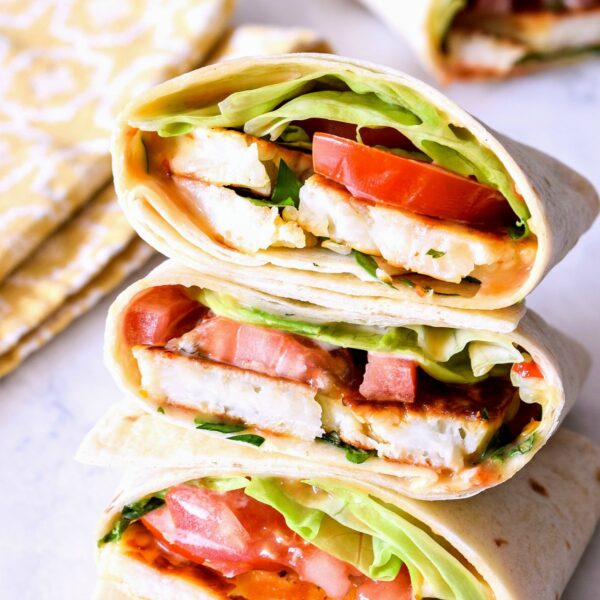 Halloumi Wrap V
